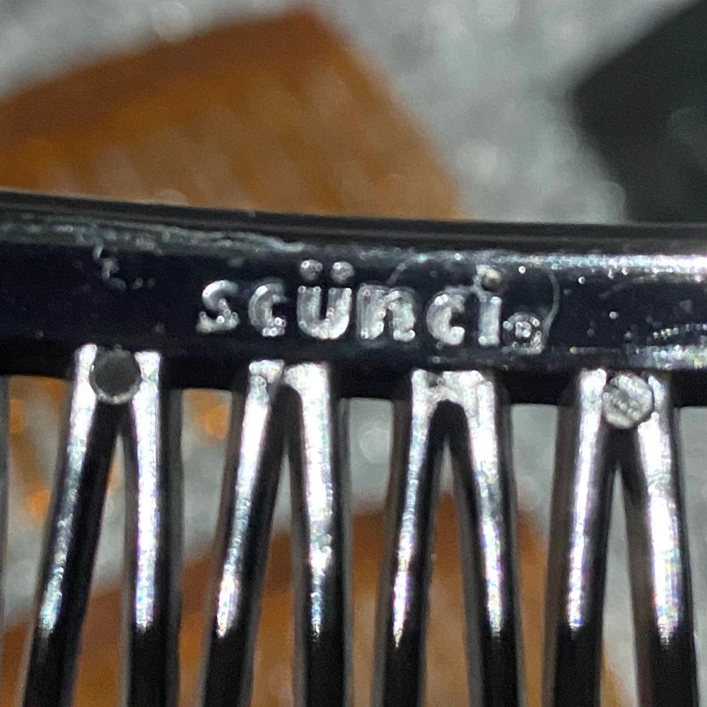 Scunci Goody Plastic Hair Side Combs Lot of 21 Assorted Colors 80s 90s Updo Tool